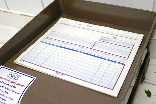 インダストリアル・工業系・メタル製・2段・ヴィンテージ・書類ラック・デスクトレイ・ミッドセンチュリー