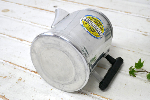 Alumode アルミ製 6カップ ビンテージ パーコレーター コーヒーポット アウトドア USA