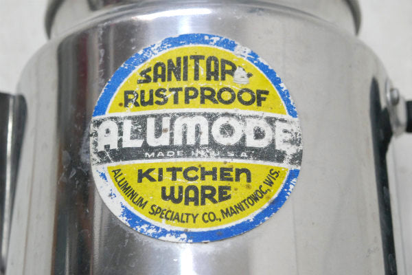 Alumode アルミ製 6カップ ビンテージ パーコレーター コーヒーポット アウトドア USA