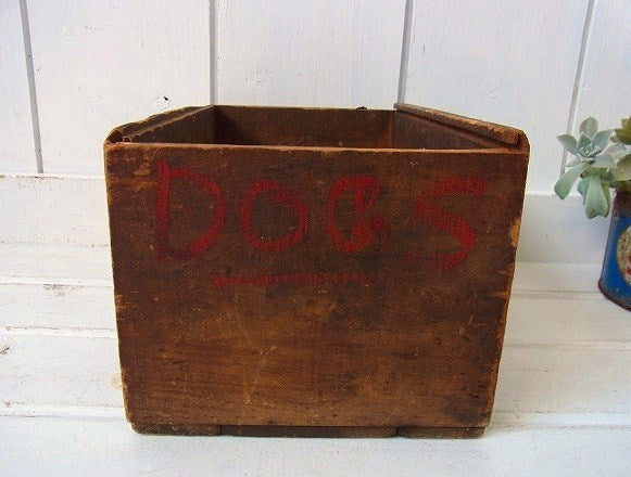 【OSWEGO】スターチ・アンティーク・ウッドボックス/木箱　USA