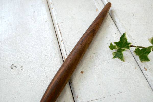 ミッドセンチュリー ウッドハンドル ヴィンテージ サラダ フォーク サラダサーバー カトラリー