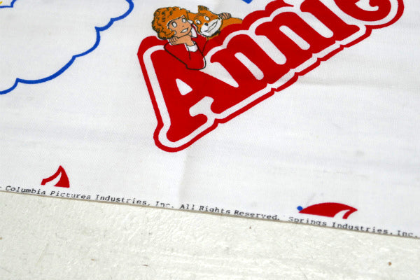 ANNIE アニー&サンディ 傘 レインボー柄 デッドストック ヴィンテージ ファブリック 生地