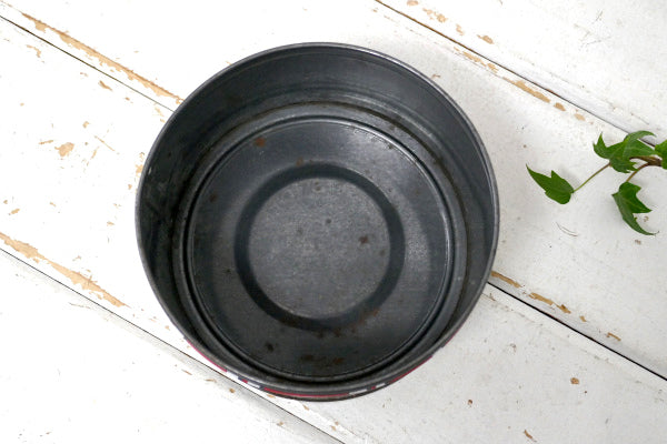 【Butter-Nut Coffee・ネブラスカ】ブリキ製・ヴィンテージ・コーヒー缶・ガーデニング