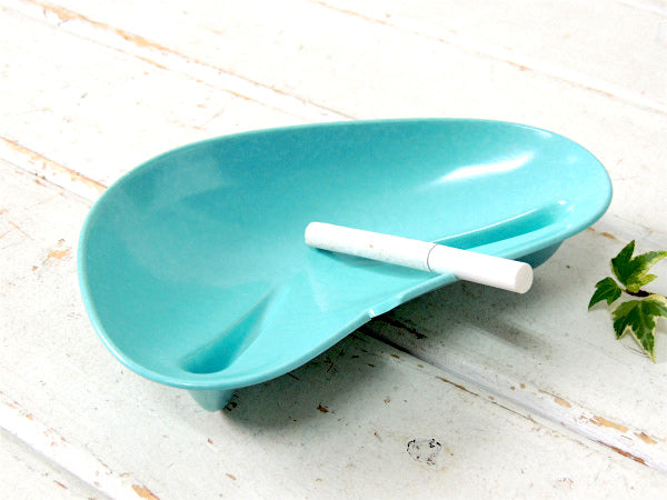 【Kaye LaMoyne】ターコイズ・フィフテーズ・脚付き・50s・ビンテージ・灰皿・アシュトレイ