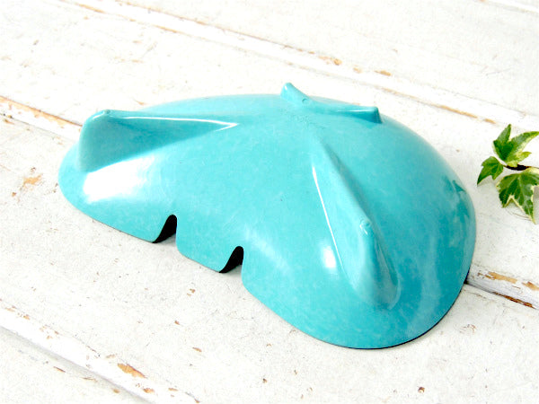 【Kaye LaMoyne】ターコイズ・フィフテーズ・脚付き・50s・ビンテージ・灰皿・アシュトレイ