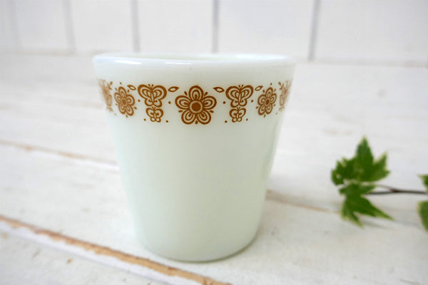 PYREX オールドパイレックス バタフライゴールド ヴィンテージ マグカップ コーヒーマグ 食器