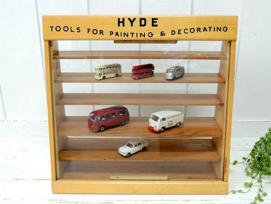 ガラスケース HYDE TOOLS 6段・店頭用・ビンテージ・ディスプレイケース ケース 棚