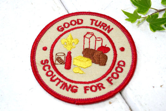 GOOD TURN SCOUTING ボーイスカウト USA ビンテージ ワッペン デッドストック