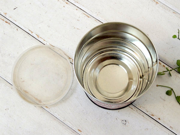 【Chase&Sanborn】NY・COFFEE・青色・ヴィンテージ・コーヒー缶/ティン缶/保存容器