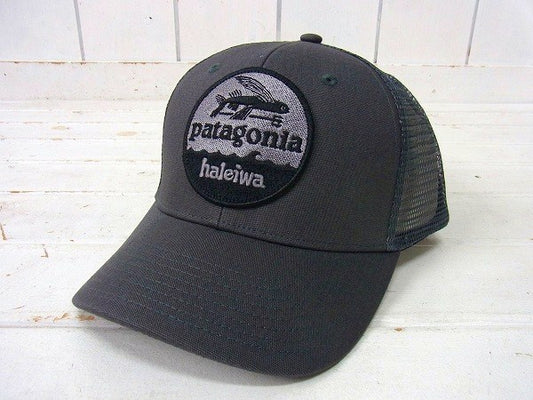 【Patagonia】パタゴニア・ハレイワ限定・キャップ&ステッカーetc1枚/ダークグレー