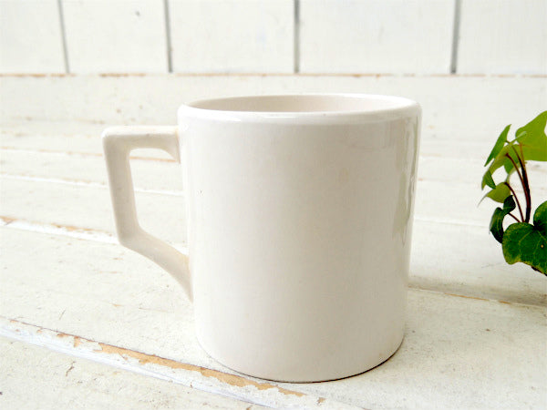 テキサス・ウエスタン保安官 陶器製・1950's・ヴィンテージ・マグカップ チャイルドマグ 食器 USA