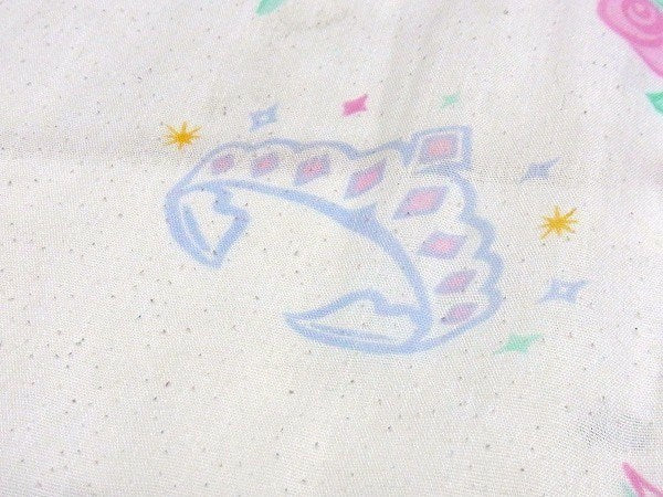 【Barbie】バービー・ティアラ&バラ柄・ユーズドシーツユーズドシーツ(ボックスタイプ)　USA