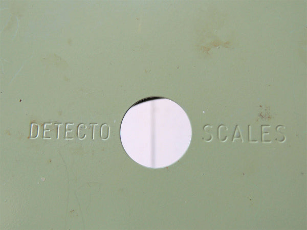 【DETECTO】花柄・トールペイント・ミントグリーン色・ヴィンテージ・ティッシュケース USA