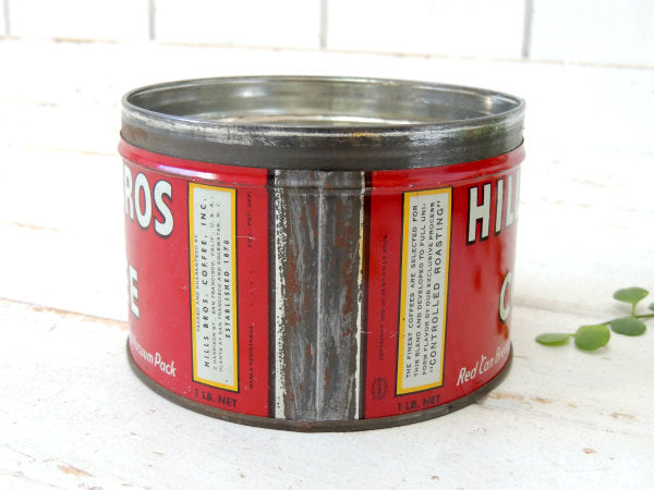 HILLS BROS 1878s ヒルスコーヒー ブリキ製 ヴィンテージ コーヒー缶 ティン USA