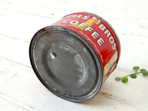 HILLS BROS 1878s ヒルスコーヒー ブリキ製 ヴィンテージ コーヒー缶 ティン USA