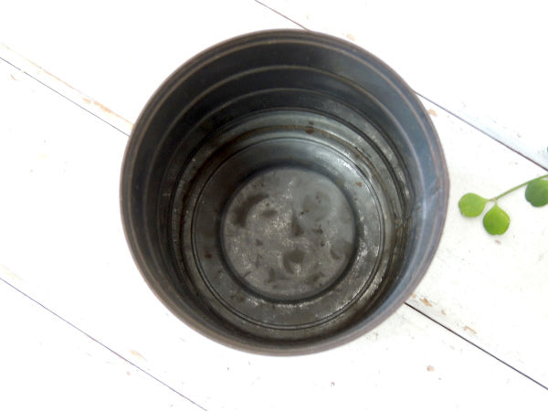 【MJB】ブリキ製・COFFEE・ヴィンテージ・コーヒー缶・ガーデニング USA