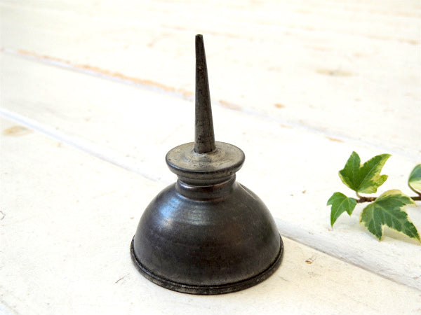 【ブリキ製】ちいさな・アンティーク・油差し・オイル差し・オイラー・ガレージ・工業系・USA