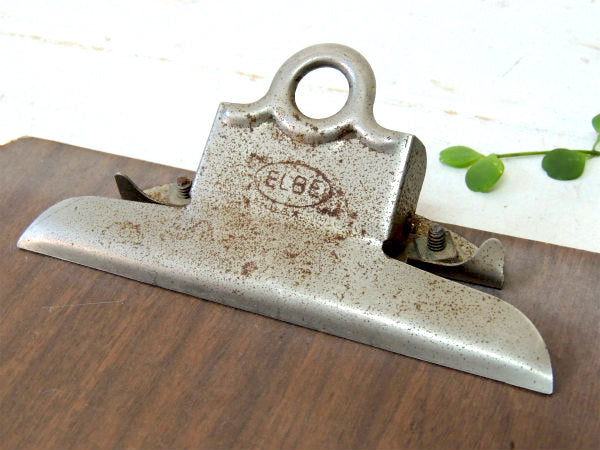 ELBE USA オールド・ヴィンテージ・クリップボード・バインダー・文房具・ステーショナリー