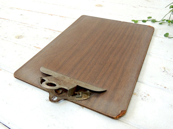 ELBE USA オールド・ヴィンテージ・クリップボード・バインダー・文房具・ステーショナリー