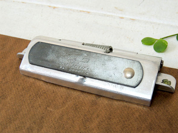 NATIONALシンプルデザイン・ヴィンテージ・クリップボード・バインダー・文房具・ステーショナリー