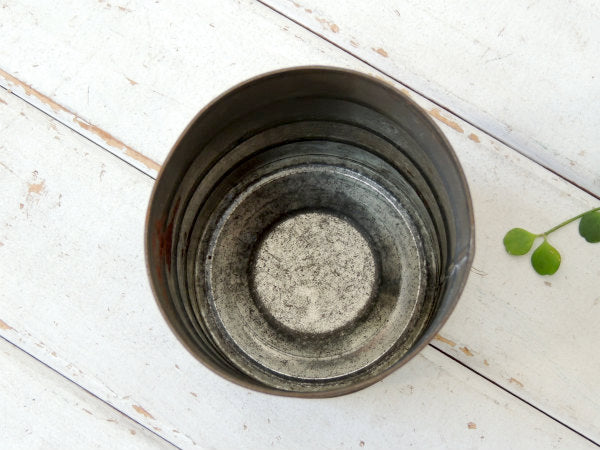 【Manning's COFFEE】ブリキ製 ヴィンテージ コーヒー缶 ティン缶 USA