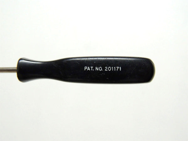 【Snap-on・スナップオン】ヴィンテージ・ドライバー・工具・ブラックハンドル・USA・ロゴ