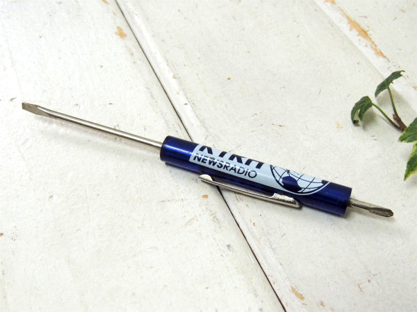 AM740 ラジオ番組　アドバタイジング　ヴィンテージ　ユーティリティー　ドライバー　DIY 工具　USA