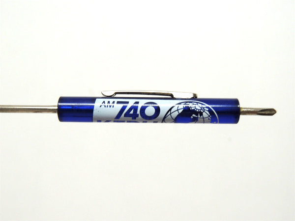 AM740 ラジオ番組　アドバタイジング　ヴィンテージ　ユーティリティー　ドライバー　DIY 工具　USA