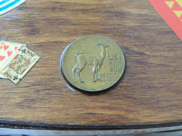 【Caro Nan】南米・トラベルシリーズ・木製・ヴィンテージ・カロナンバスケット/カゴバッグ