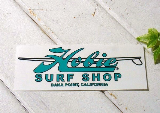 【Hobie/ホビー】サーフショップ・カリフォルニア限定・ステッカー(グリーン)
