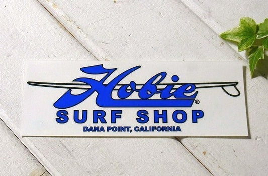 【Hobie/ホビー】サーフショップ・カリフォルニア限定・ステッカー(ブルー)