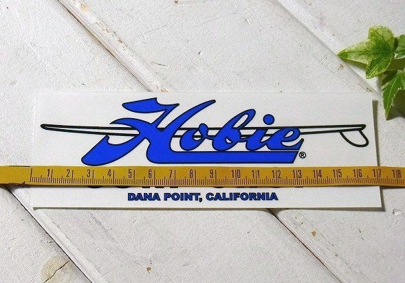 【Hobie/ホビー】サーフショップ・カリフォルニア限定・ステッカー(ブルー)