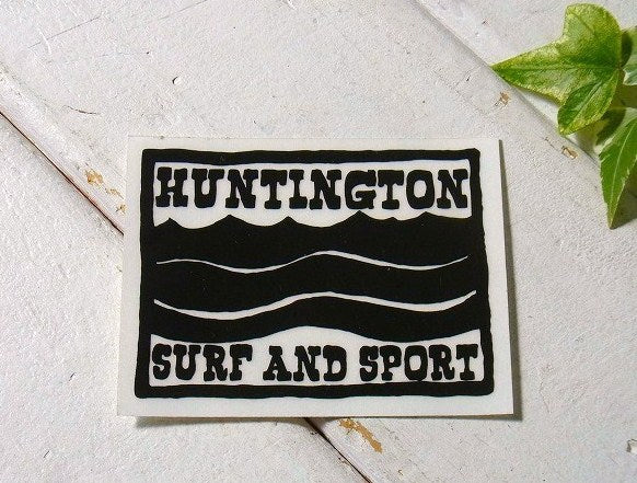 【ハンティントン サーフ&スポーツ】サーフショップ・カリフォルニア限定・ステッカー
