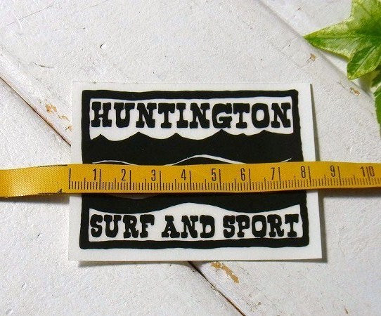 【ハンティントン サーフ&スポーツ】サーフショップ・カリフォルニア限定・ステッカー