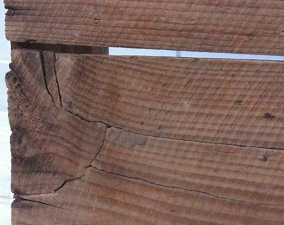 スコッチウィスキーのジャンクなアンティーク・ウッドボックス/木箱 USA