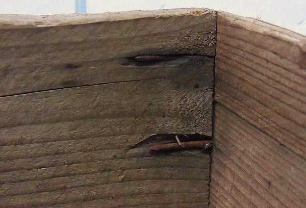 スコッチウィスキーのジャンクなアンティーク・ウッドボックス/木箱 USA