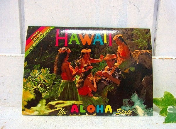 ハワイ州・14枚の写真・ヴィンテージ・ピクチャーホルダー/写真