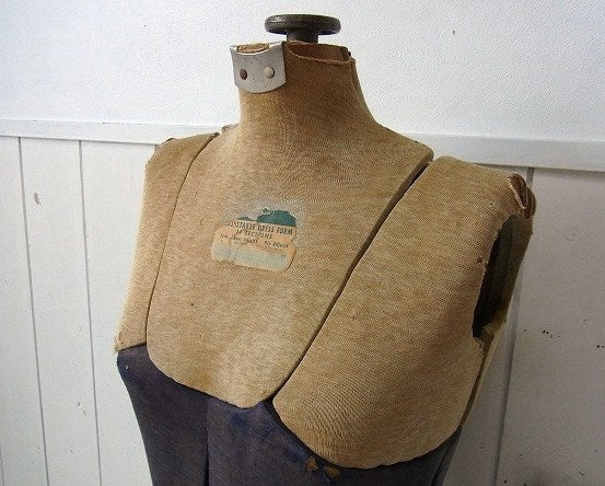 Sears シアーズ・USA・OLD レディース・アンティーク・トルソー マネキン ボディ 什器