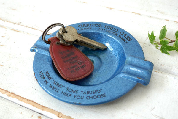 EDISON HIGHWAY アメ車 中古車販売店 ガレージ ヴィンテージ 灰皿 アシュトレイ USA