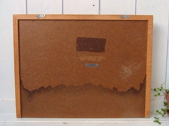 【WESCO】木製の大きなアンティーク・黒板/メニューボード/メッセージボード USA