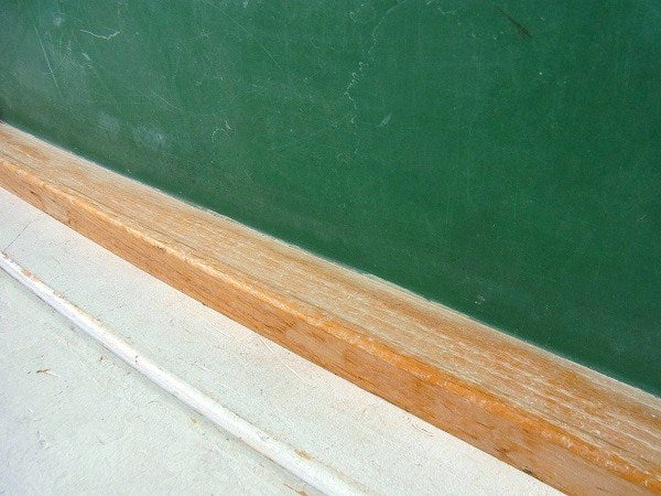 【WESCO】木製の大きなアンティーク・黒板/メニューボード/メッセージボード USA