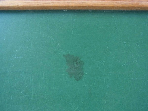 【WESCO】木製の大きなアンティーク・黒板/メニューボード/メッセージボード USA