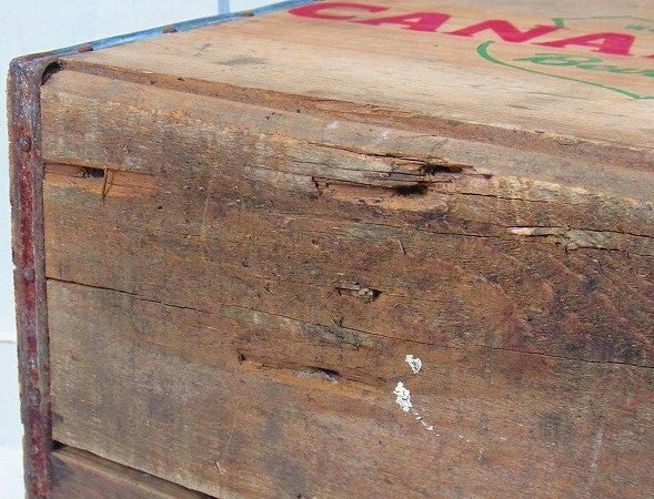 【CANADA DRY】カナダドライ・木製・ヴィンテージ・ウッドボックス/木箱 USA