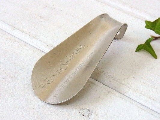 【FRENCH SHRINER】ノベルティ・スチール製・ヴィンテージ・靴べら/シューホーン USA