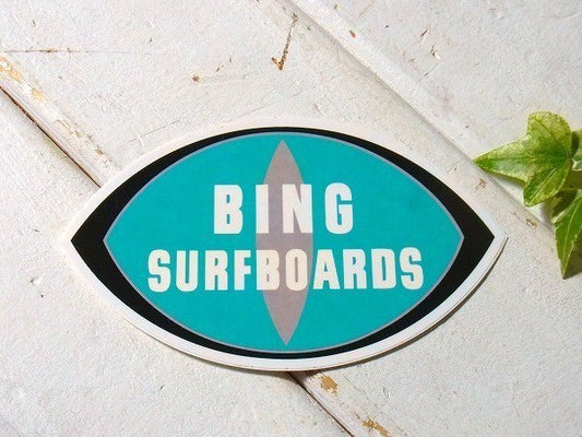【BING/ビングサーフボード】サーフショップ・カリフォルニア限定・ステッカー
