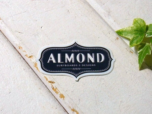 【ALMOND/アーモンド】サーフショップ・カリフォルニア限定・ステッカー