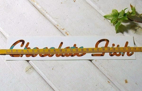 【ChocolateFish/チョコレートフィッシュ】サーフブランド・カリフォルニア限定・ステッカー