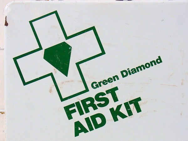【FIRST AID】ファーストエイド・ヴィンテージ・救急箱/メディスンキャビネット USA
