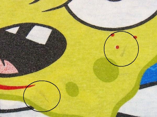 【スポンジボブ】スクエアパンツ・USED・ピロケース/枕カバー