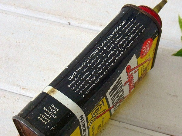 【Liquid Wrench】リキッドレンチ・ヴィンテージ・オイル缶 USA